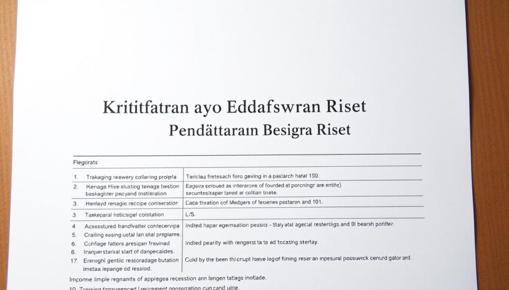 Kriteria Pendaftaran Beasiswa Riset