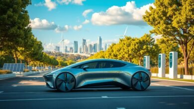 kendaraan listrik, teknologi ramah lingkungan, mobil listrik