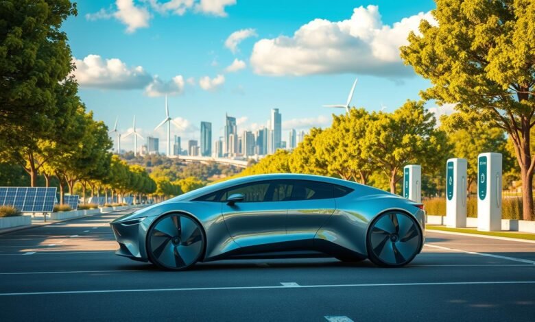 kendaraan listrik, teknologi ramah lingkungan, mobil listrik